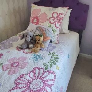 Pottery Barn Teen Floral Quilt Set with Pillow - Multicolor 2 Sets $175 Each